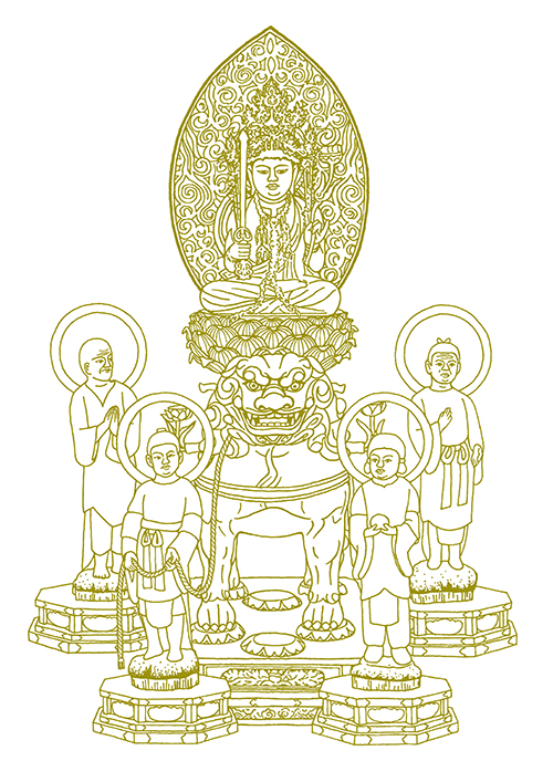 本尊 文殊菩薩